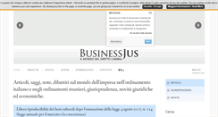 Desktop Screenshot of businessjus.com